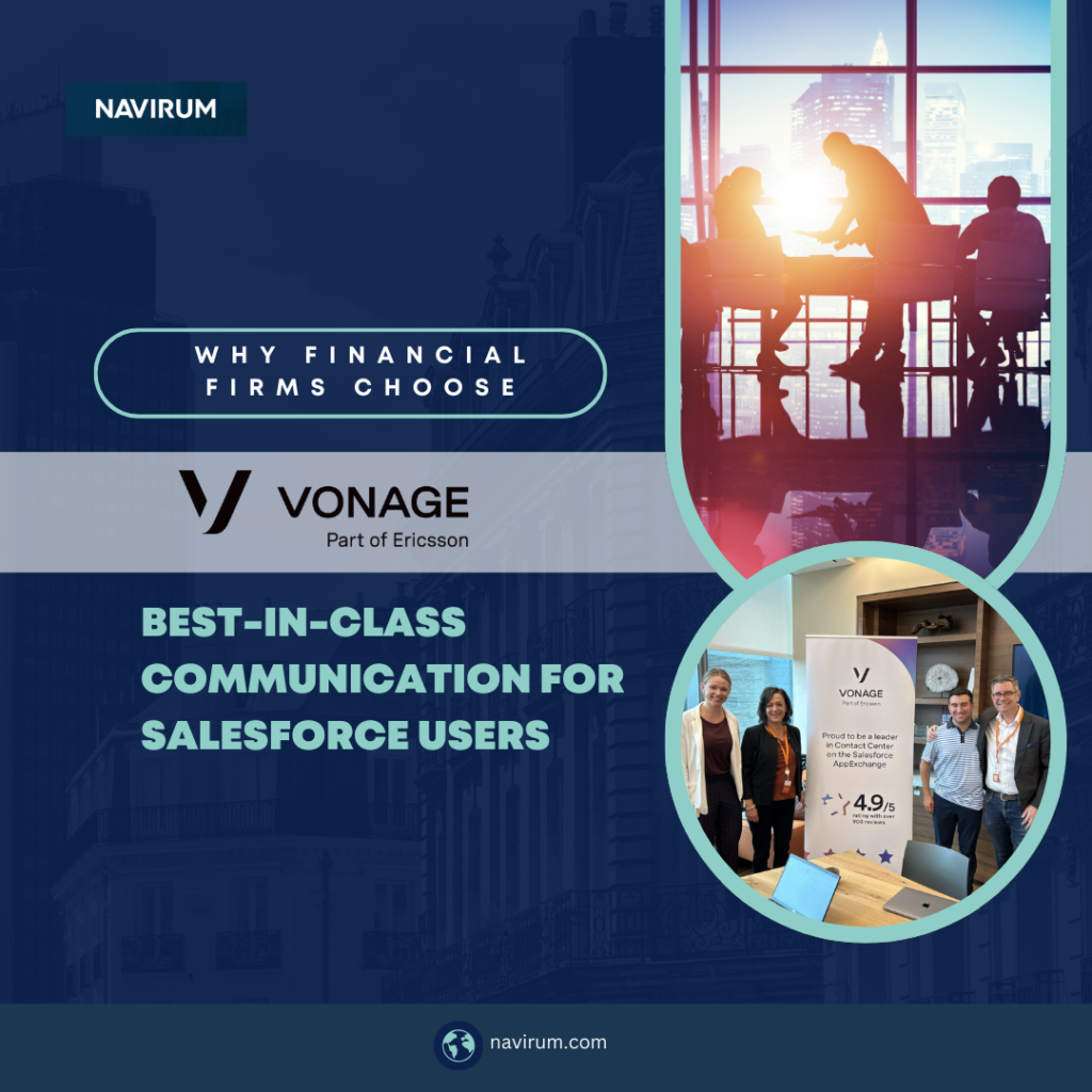 Why Financial Firms Choose Vonage: Best-in-Class Communication for Salesforce Users