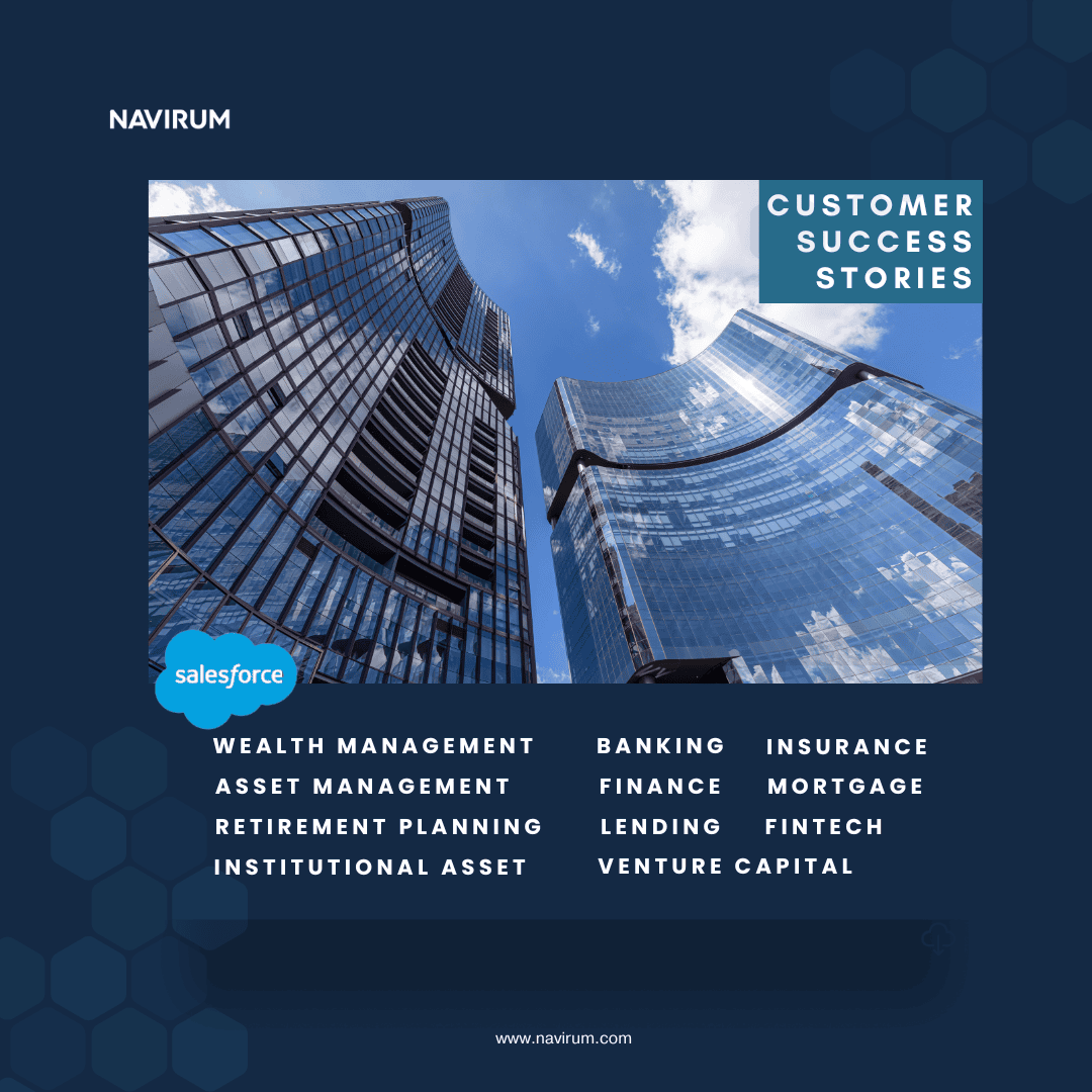 Customer Success Story Cover - Navirum Proven Success in Salesforce, AI & Financial Services