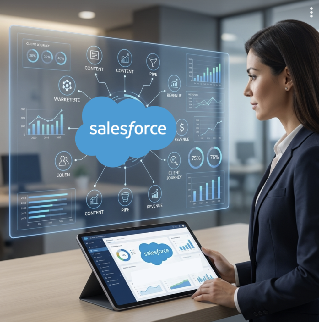 How Salesforce Helps Wealth Managers Recover from AI-Driven Traffic Loss?