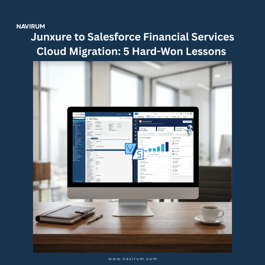 Junxure to Salesforce Financial Services Cloud Migration 5 Hard-Won Lessons _Navirum