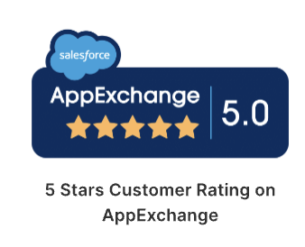 Navirum 5.0 Star Customer Satisfaction Rating Certificate on Salesforce AppExchange Consulting Directory